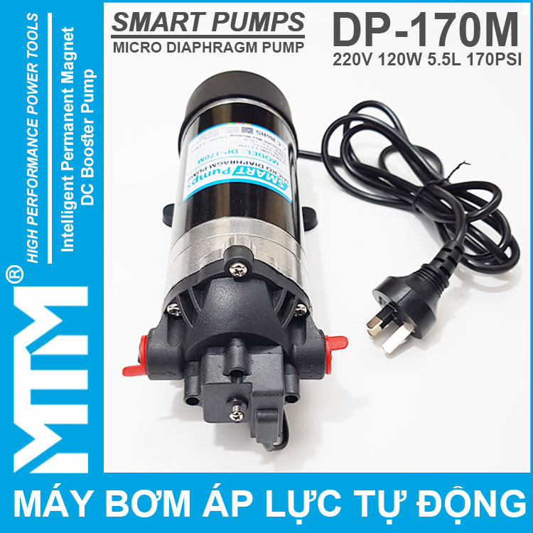 May Bom Ap Luc Mini Smartpumps 220V 120W 170M Gia Re