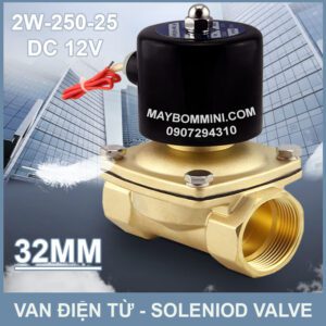 SOLENIOD VALVE Van Dien Tu 12v 2w 250 25 32mm