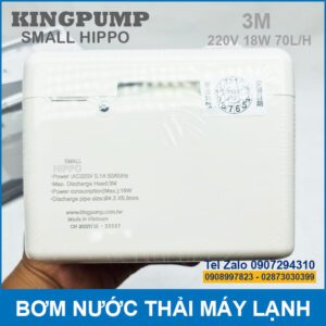 Ban Bom Nuoc Thai May Lanh Kingpump 3M 18W