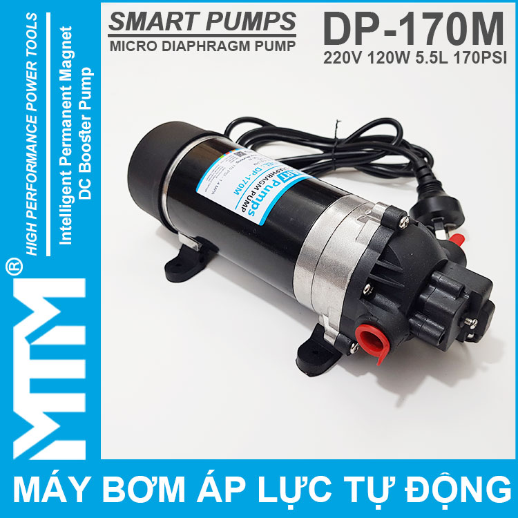 Ban May Bom Ap Luc Mini Smartpumps 220V 120W 170M
