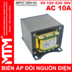 Bien Ap 220V Ra 5V 12V 23V 30V 10A