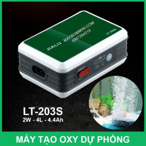 May Tao Oxy Du Phong Dung Pin LT 203S