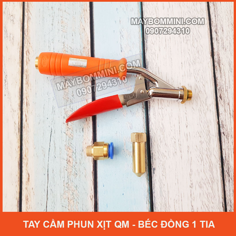 Tay Cam Phun Xit QM Bec Dong Trung Mot Tia