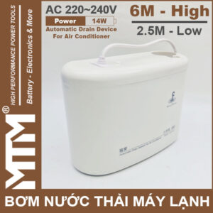 May Bom Nuoc Thai May Lanh 220V 14W 2m5 6M Kingpump Cao Cap