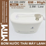 Ban May Bom Nuoc Thai May Lanh 220V 14W 2m5 6M Kingpump