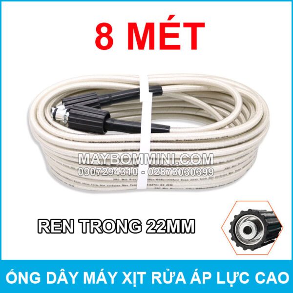 Ong Day Ap Luc Cao Ren Trong 22mm 8 Met