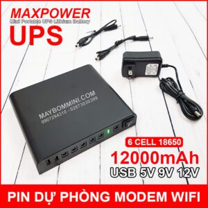 USP Du Phong Modem Wifi Camera 5v 9v 12v 12000mah