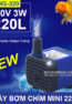 May Bom Chim 220V 3W 220L HG 320