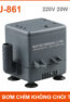 May Bom Ho Ca Va Oxy Loc Nuoc 220V 20W 900L HJ 861