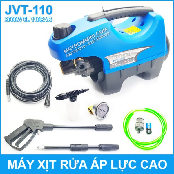 May Xit Rua Xe Ap Luc Cao 2000W JVT 110 JV TECH