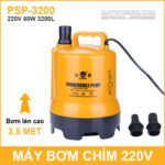 May Bom Chim Nuoc Thai Nuoc Ngap Ho Ca Thac Nuoc 220V 80W 3200L