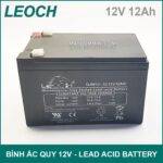 Binh Ac Quy LEOCH 12V 12Ah