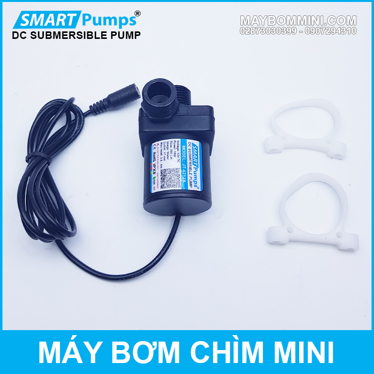 Ban May Bom Mini 12v JT 4212A 700L Smartpumps