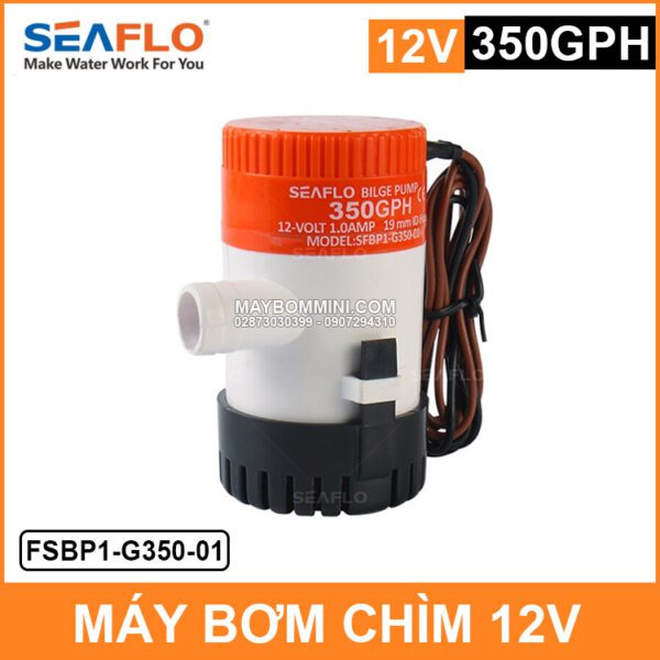 May Bom Chim 12v G350 SEAFLO Chinh Hang