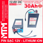 Box Pin Lithium Ion 12V 30Ah 30A 3S MTM Cell 18650