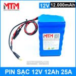 Pin Sac 12v 12000mah 25A 3S6P