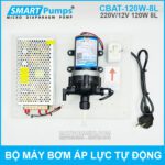 Water Pump Diaphragm Pump 220V 120W 8L Smartpumps