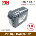 Pin Makita 5ah Chinh Hang