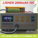 Test Dung Luong Pin Lishen Xanh La 2000mah