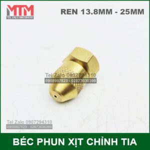 Bec Phun Chinh Tia Ngan 25mm
