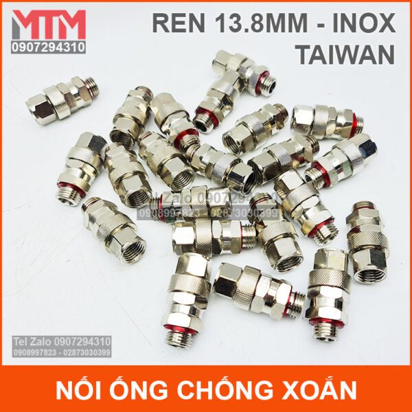 Noi Ren 13mm Chong Xoan Ong Rua Xe Phun Thuoc Sau Inox