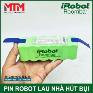 Pin Thay Cho May Lau Nha Hut Bui Irobot Roomba