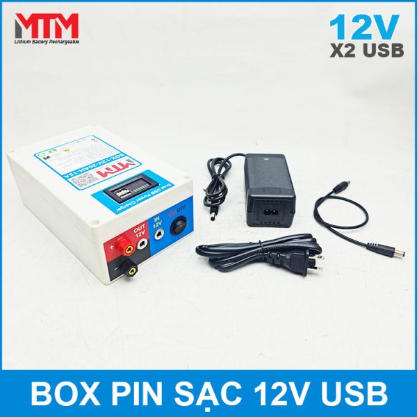 Pin Sac 12v 15A USB