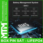 Mach BMS Pin Sat Cell 32140 8S2P 30Ah 24V 100A MTM