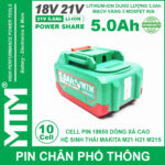 Ban Pin Makita Chan Pho Thong 10 Cell 5000mah 80A Chong Soc