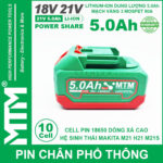 Gia Ban Pin Makita Chan Pho Thong 10 Cell 5000mah 80A Chong Soc