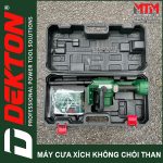 May Cua Xich DEKTON M21 CS08BL 8inch Motor Khong Choi Than Chan Pin Pho Thong Makita Tien Loi