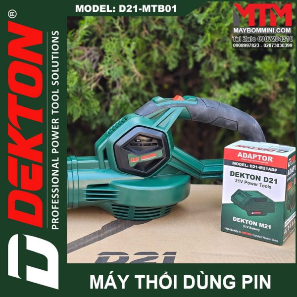 May Thoi Bui DEKTON D21 MTB01 Pin Sac Kem De Pin D21