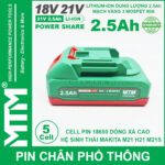 Pin Chan Pho Thong 5 Cell 2500mah 80A Gia Re