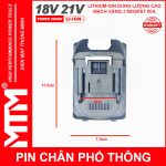 Pin Makita Chan Pho Thong LISHEN 80A Chong Soc Kich Thuoc