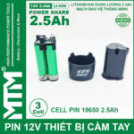 Pin May Khoan 12v Cell 2500 New 2026