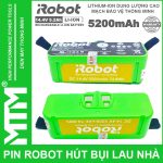 Pin Robot Lau Nha Hut Bui Irobot 5200mah Cao Cap