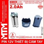 Cell Lishen Pin 12v Thiet Bi Cam Tay Khe B