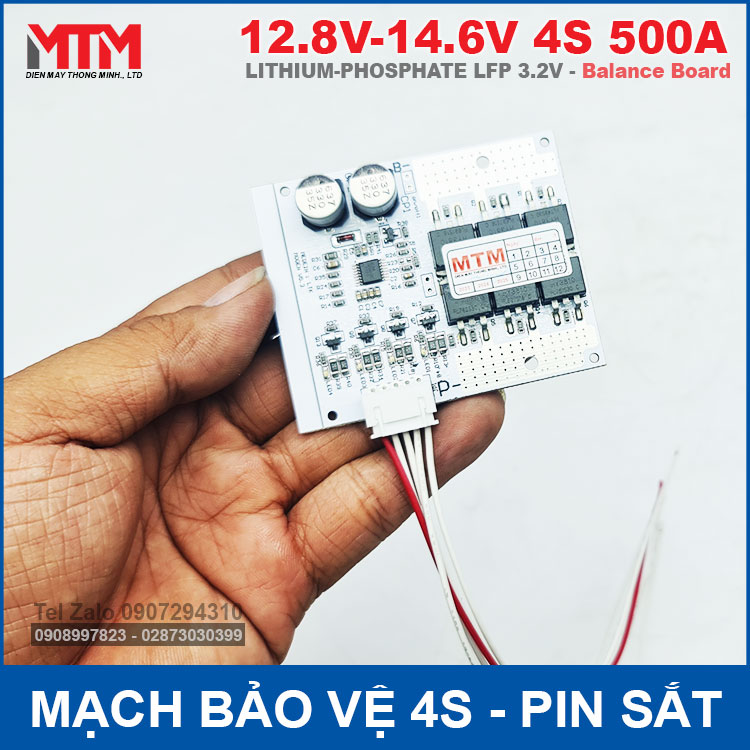 Mach Binh Ac Quy Pin Sat 4S 500A