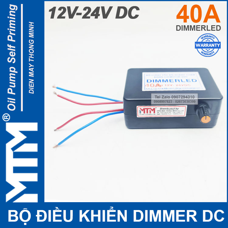 Bo Dieu Khien Dimmer DC 12v 24v 40A Gia Re