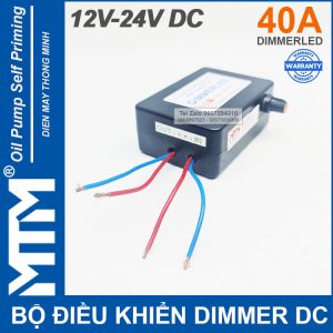 Bo Dieu Khien Dimmer DC 12v 24v 40A Motor Dvc