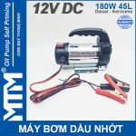 May Bom Dau Nhot 12V 180W 45L Oring MTM Chinh Hang Gia Re