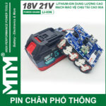 Pin Makita Chong Soc 5cell 10 Cell 15 Cell 80A Den Bao Pin 2 Ben