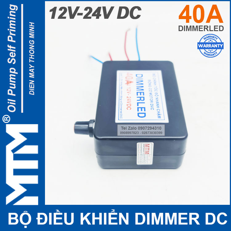 Ban Bo Dieu Khien Dimmer DC 12v 24v 40A