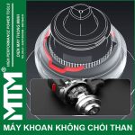 Ban May Khoan Bat Vit Khong Choi Thang 16V MTM M168 10mm 60N 2000rpm 23 Cap Co Bua Dau May Khoan