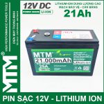 Gia Ban Pin Quat Den Quat Tich Dien 12V 25A 21000mAh MTM