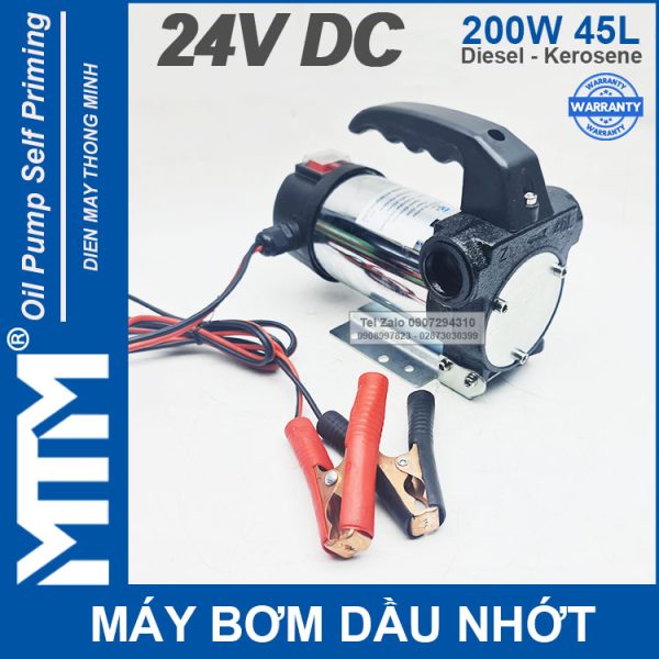 Phan Phoi May Bom Dau Nhot 24V 200W 45L Oring MTM