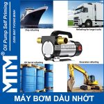 Su Dung May Bom Dau Nhot 12V24v220v 45L Oring MTM