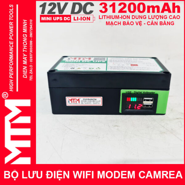 Bo Nguon Du Phong Wifi Modem Camera 12V USB