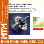 May Bom Binh Phun Thuoc Tru Sau Phun Khu Khuan Tuoi Cay Kubota 20L