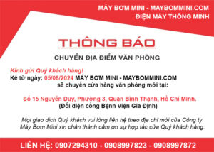 Thong Bao Doi Dia Diem Cua Hang May Bom Mini